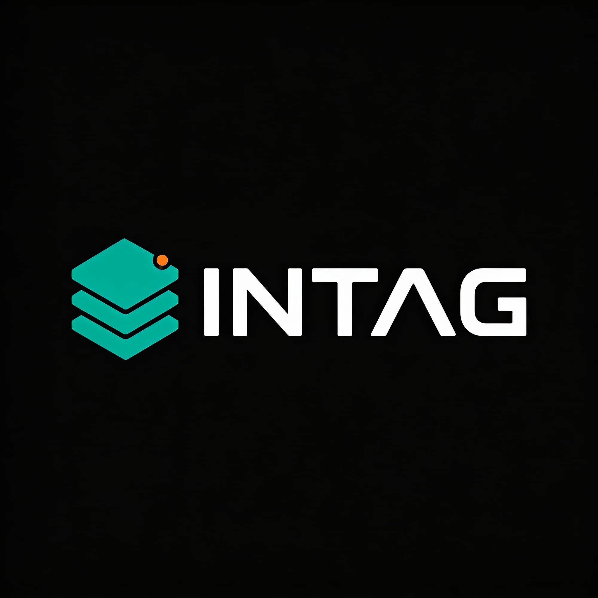 The INTAG logo, a stacked teal mark beside the word INTAG